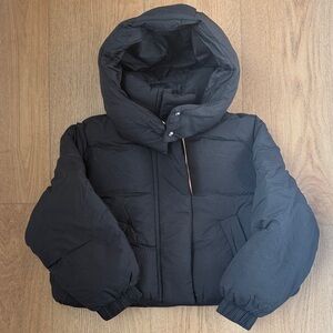Women's Black Puffer Jacket